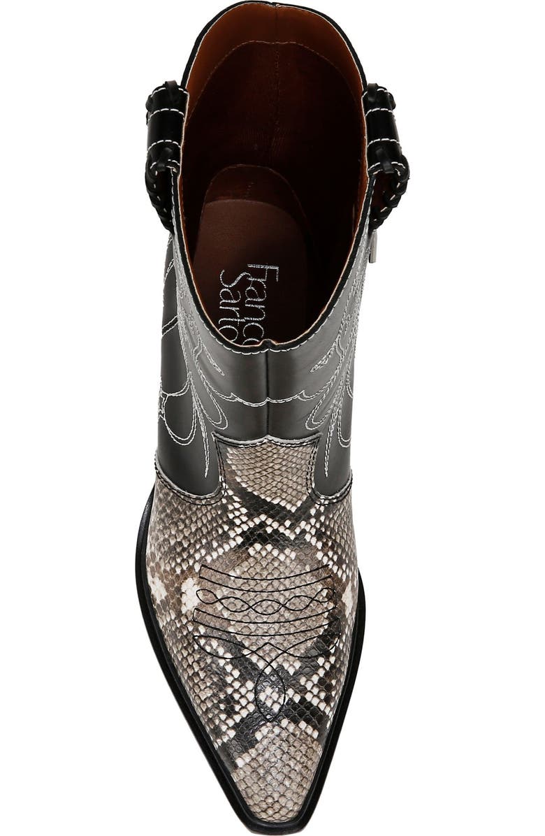 Franco Sarto Bianca Western Boot, Alternate, color, Grey Multi