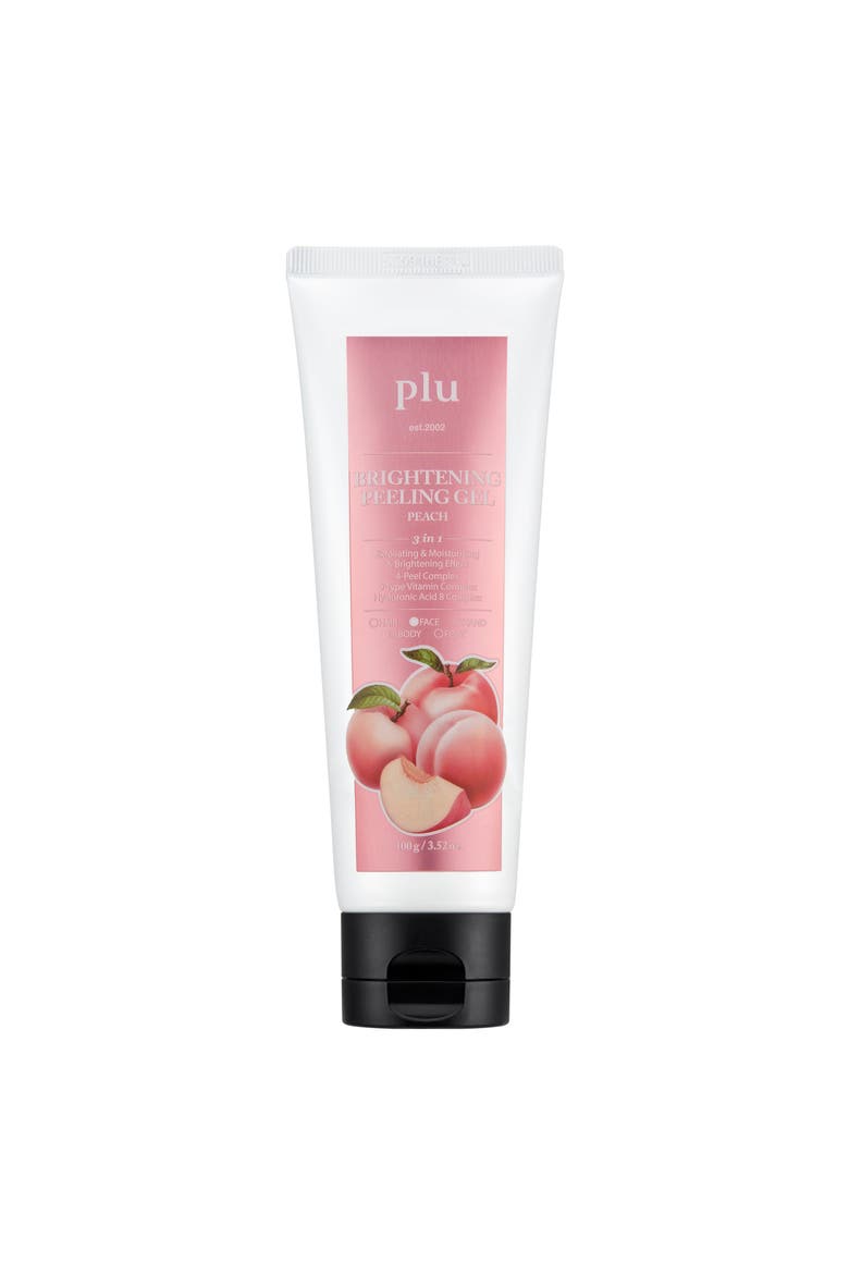 Glowing Facial Peeling Gel Peach, Main, color, No Color