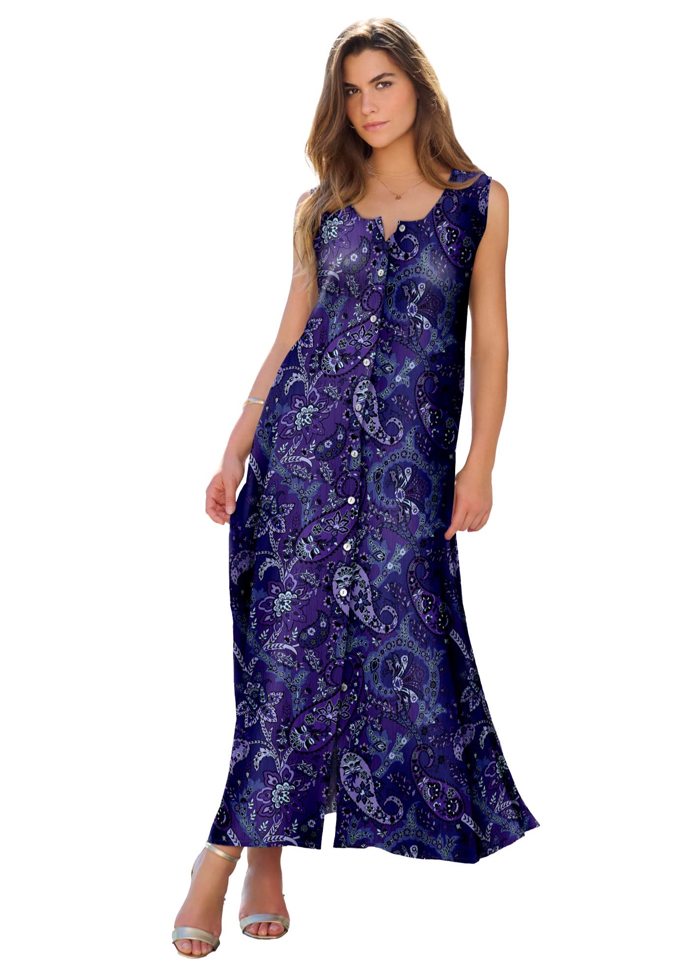 VIOLET MULTI PAISLEY