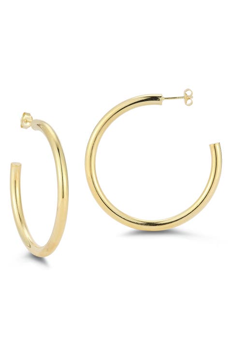 4mm Hoop Earrings