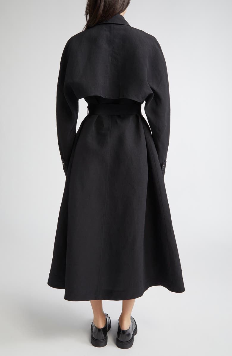 PARTOW Delaney Trench Coat, Alternate, color, Black
