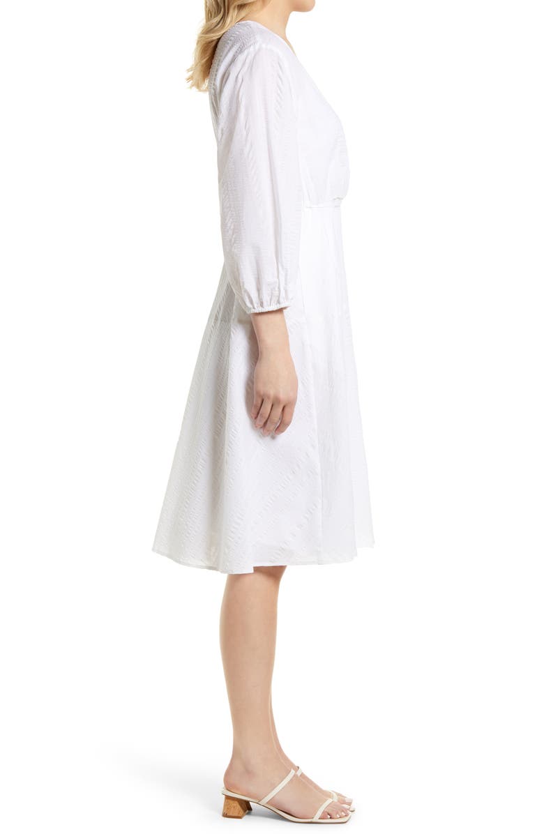 Nordstrom Long Sleeve Faux Wrap Dress, Alternate, color,