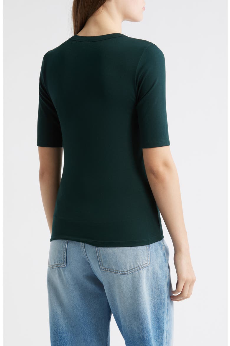 Efita Short Sleeve T-Shirt, Alternate, color, PINE GREEN