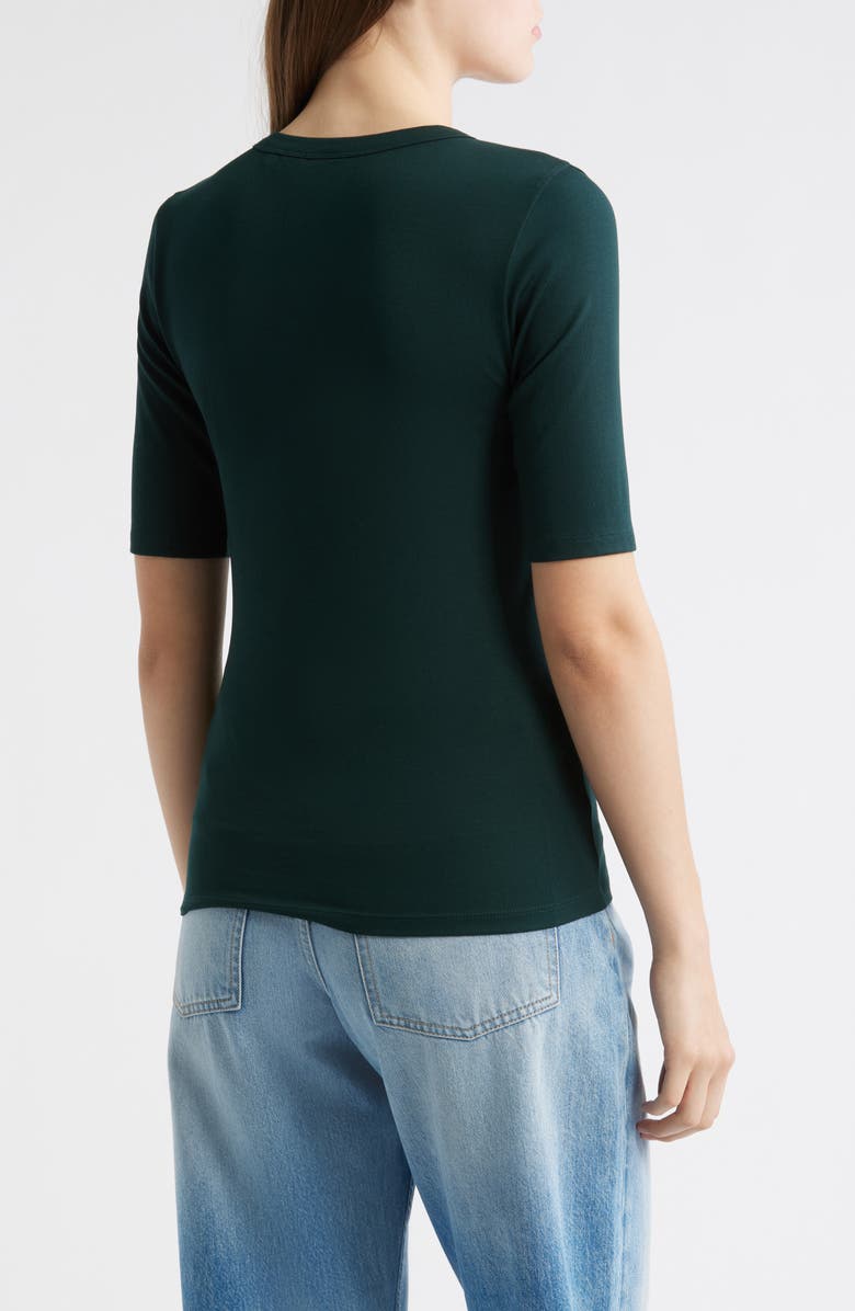 BOSS Efita Short Sleeve T-Shirt, Alternate, color, Pine Green