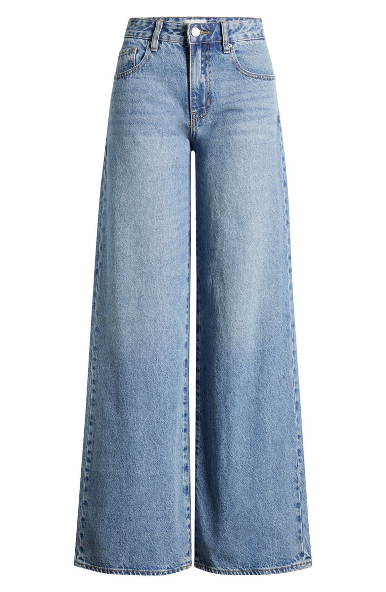 PacSun Shireen Baggy High Waist Jeans, Alternate, color, Med Wash