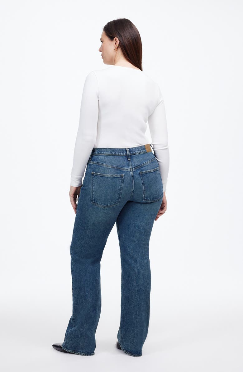Madewell Relaxed Bootcut Jeans, Alternate, color, Concho Wash