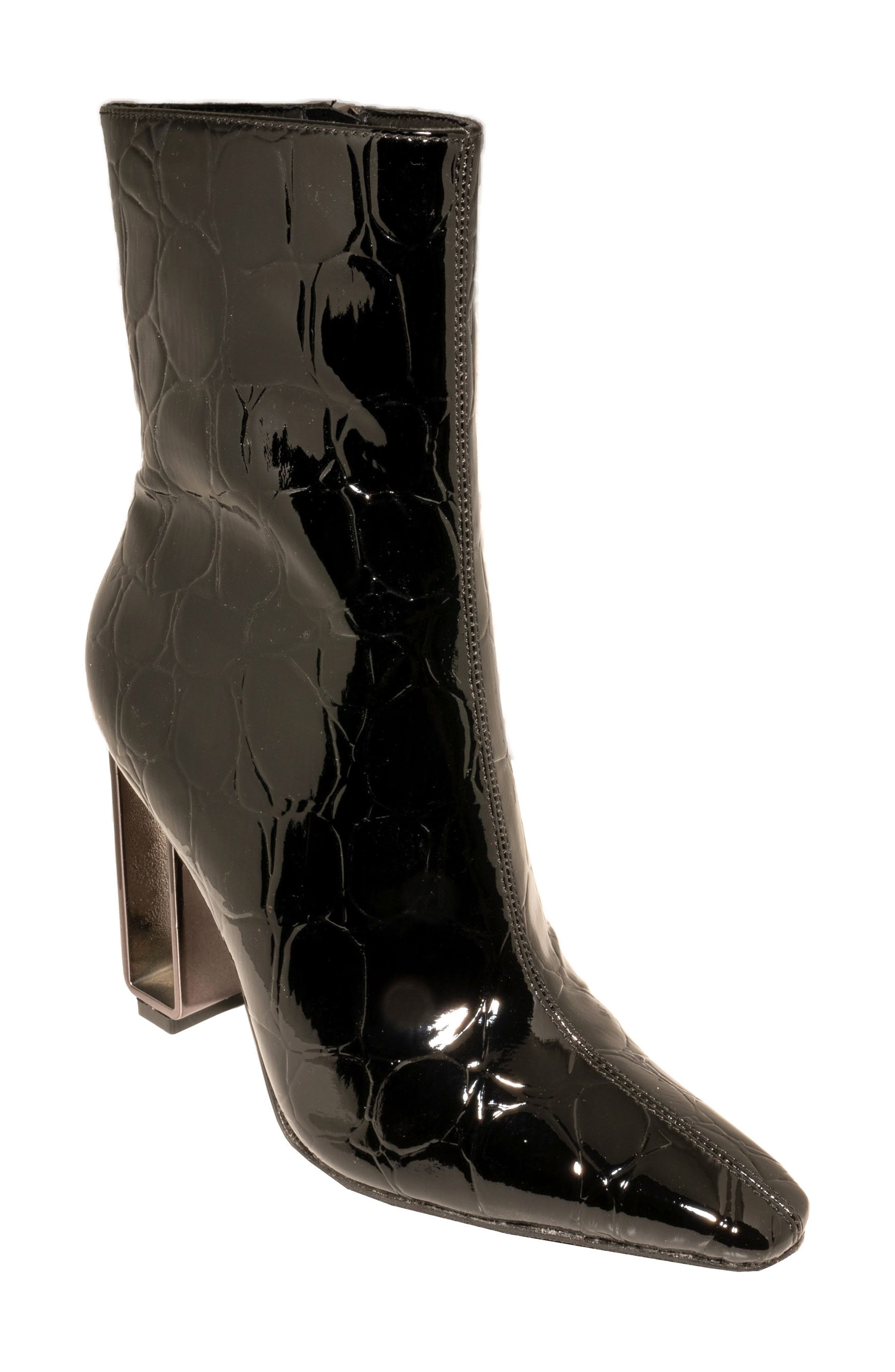 NINETY UNION Palladium Square Toe Boot, Main, color, Black