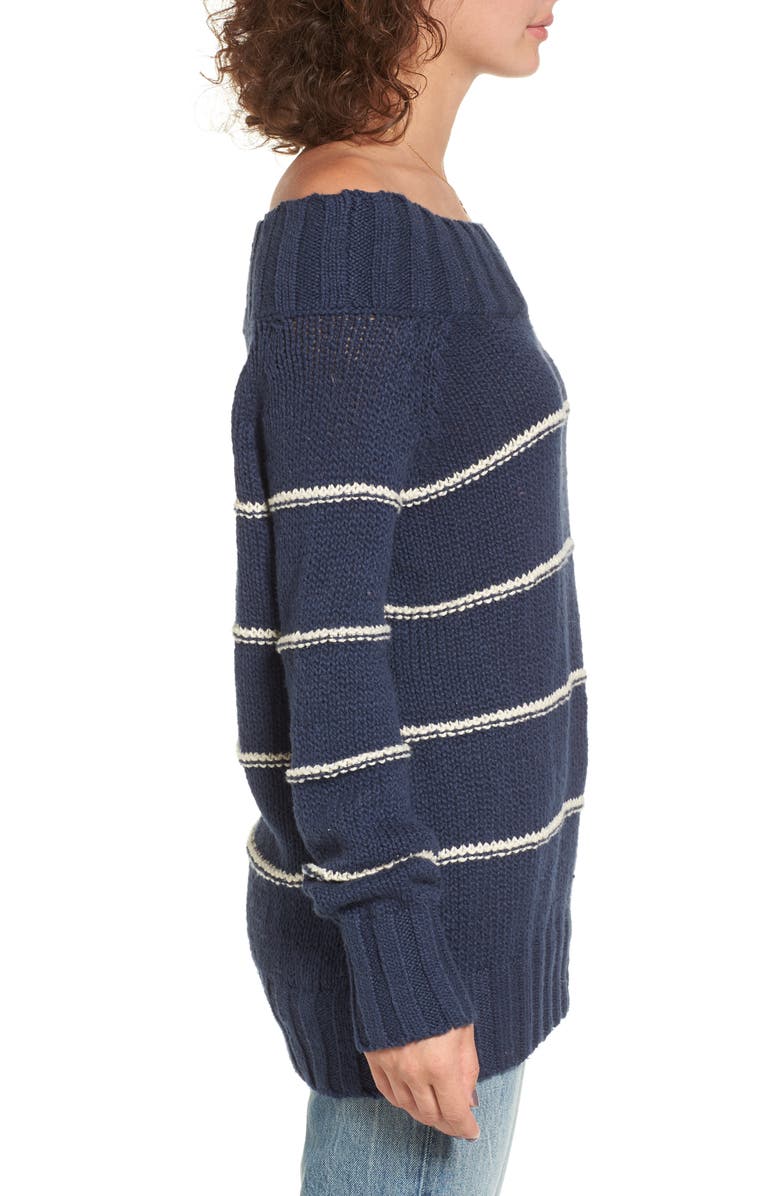 Billabong Snuggle Down Off the Shoulder Sweater, Alternate, color,