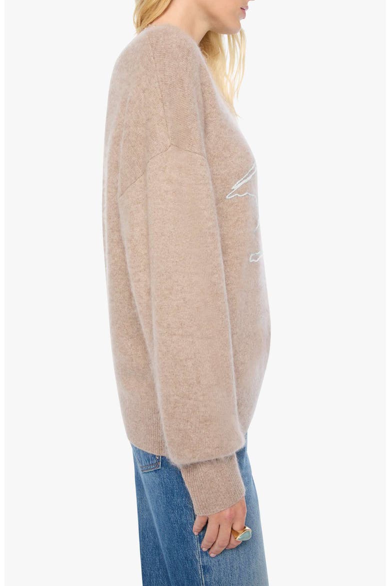 The Biggie Jumper Wool & Cashmere Sweater, Alternate, color, WHEAT