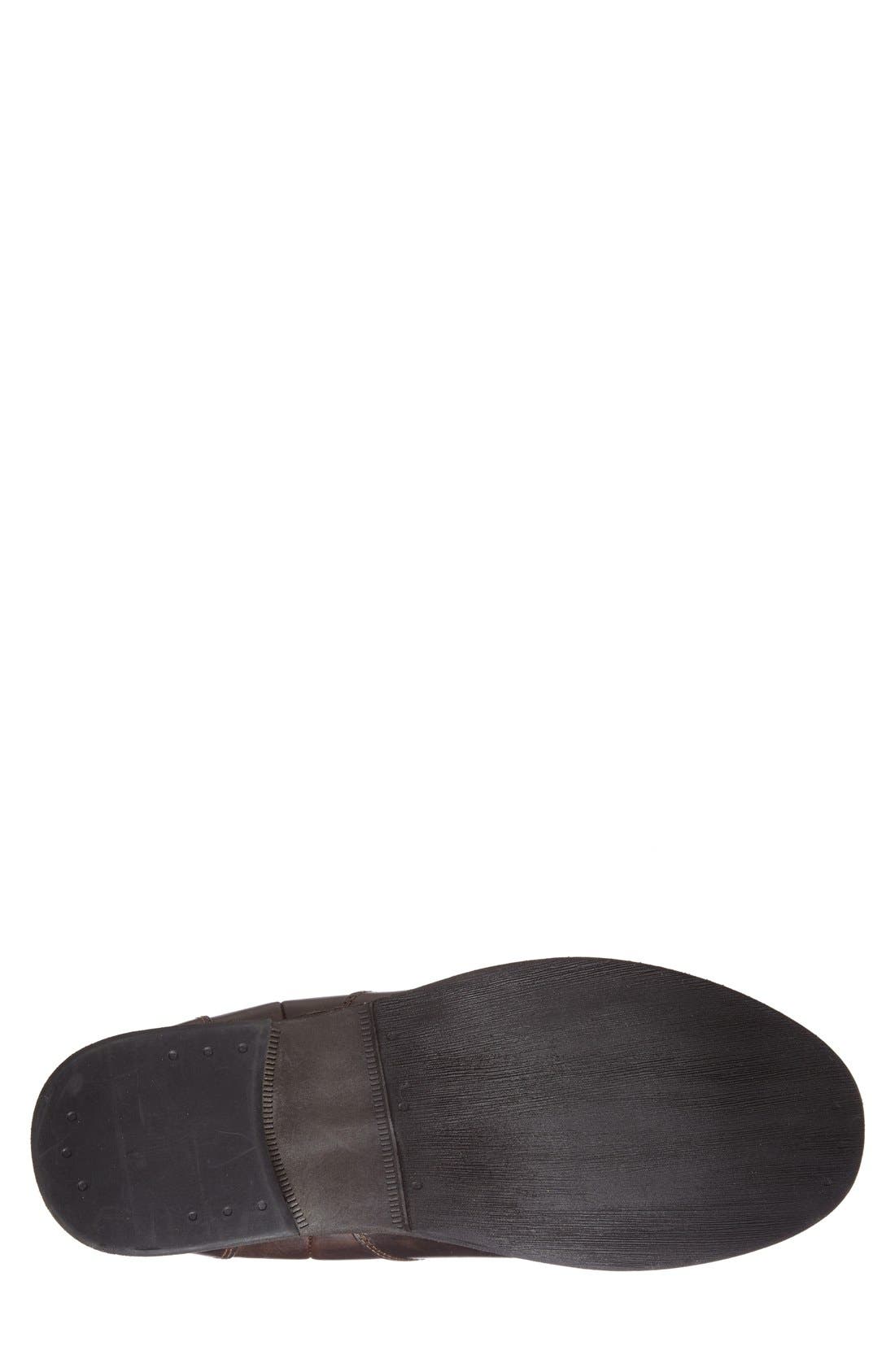 'Daily Double' Chelsea Boot, Alternate, color, DARK BROWN
