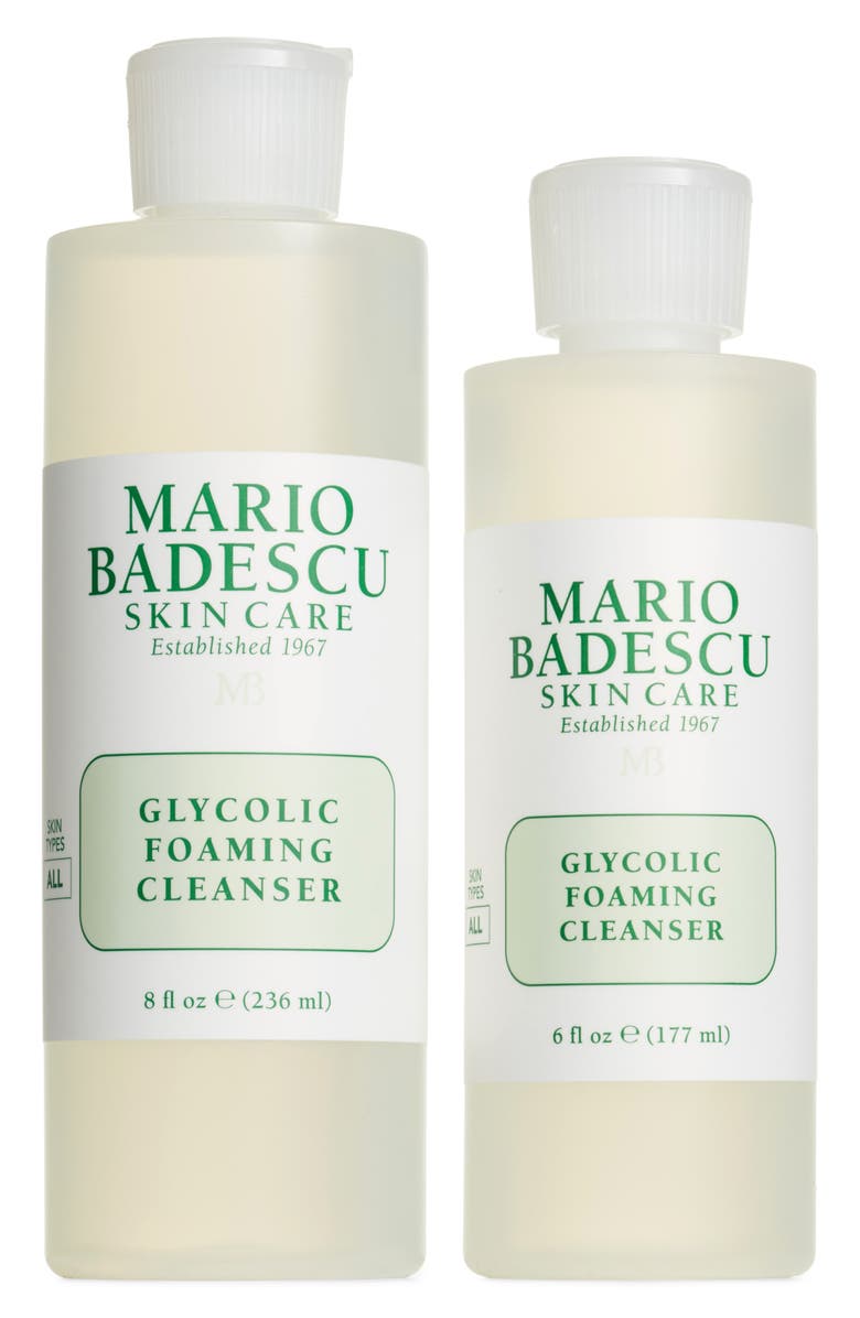 Mario Badescu Glycolic Foaming Cleanser Duo, Main, color,
