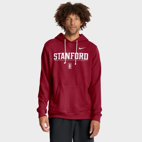 Men's Nike Cardinal Stanford Cardinal 2025 Sideline Standard Issue Dri-FIT Hoodie