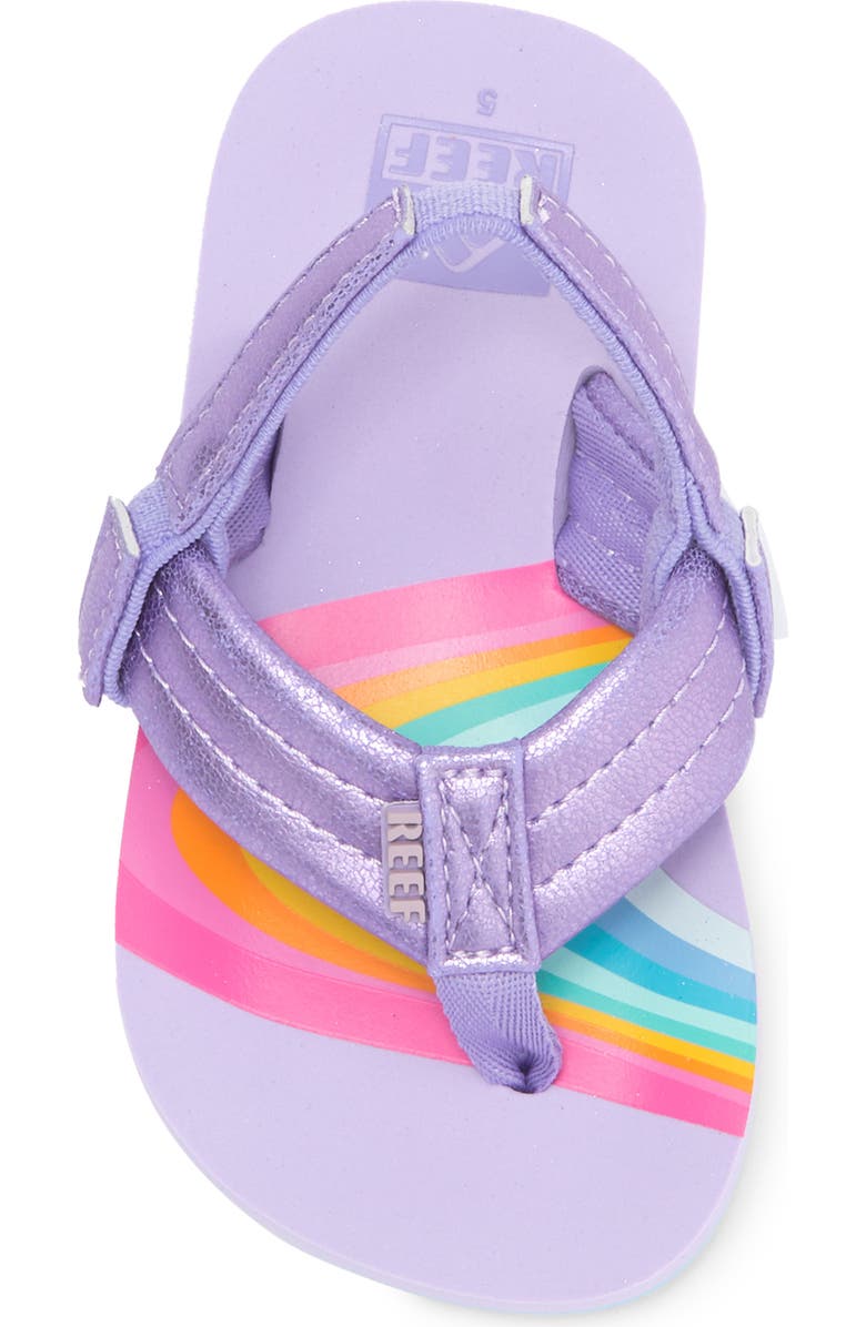 Reef Kids' Little Ahi Flip Flop, Alternate, color, Candyland