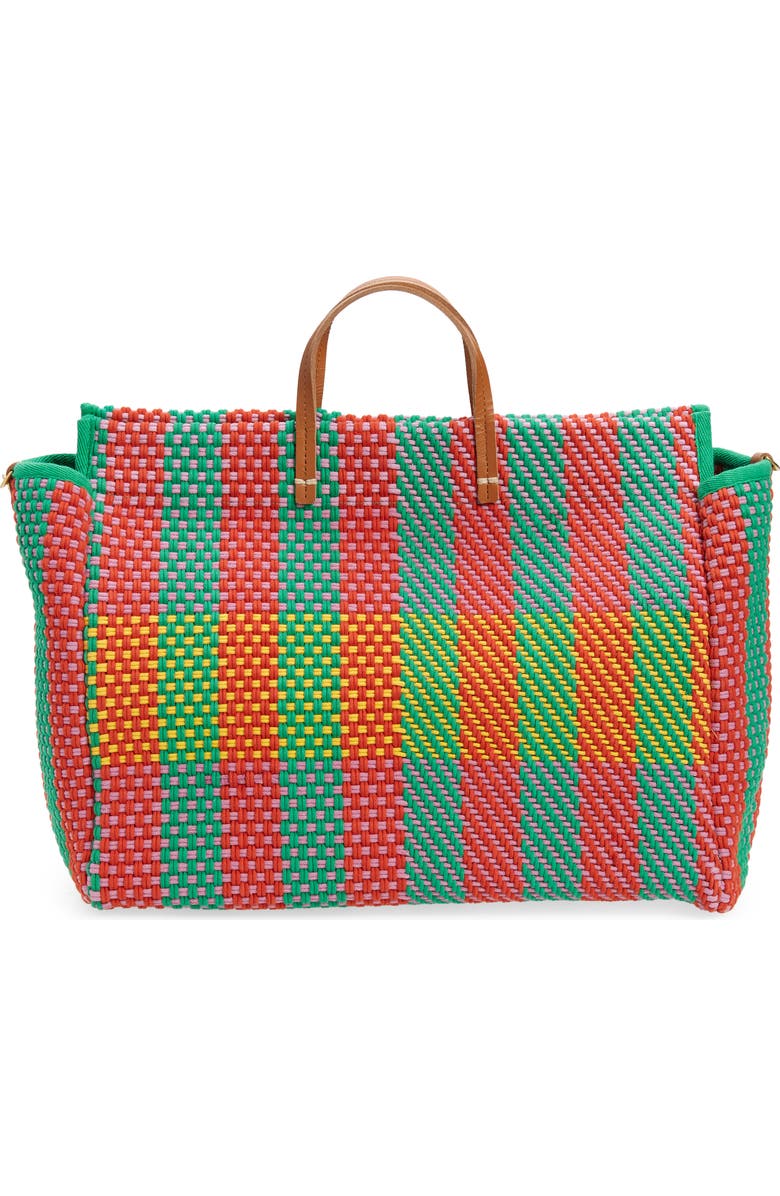 Clare V. Summer Simple Woven Tote, Main, color,