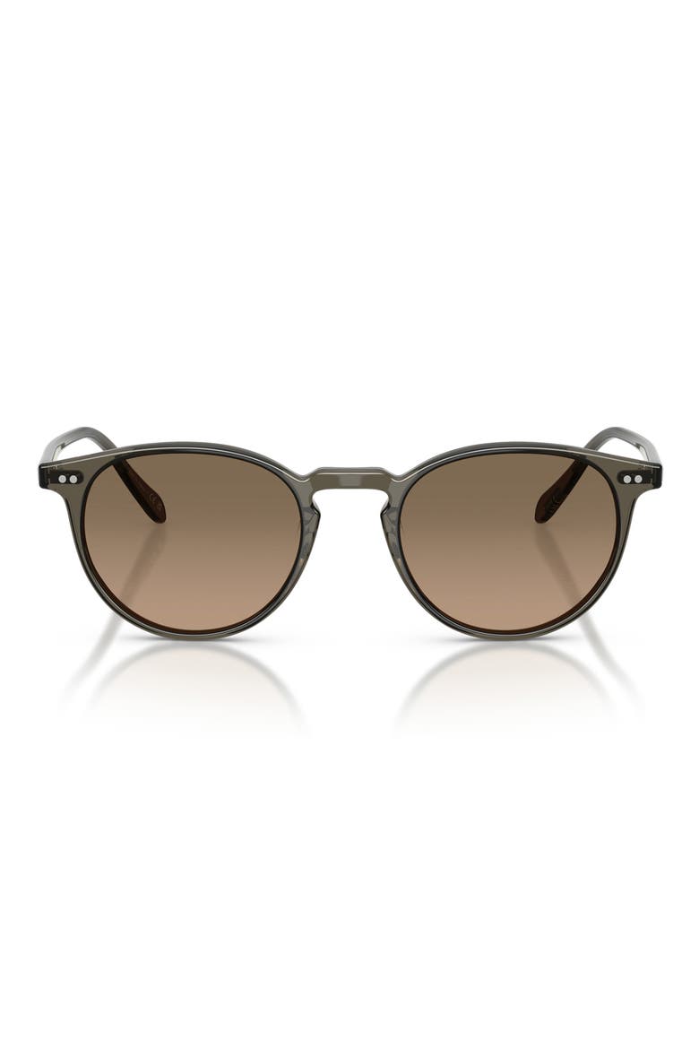 49mm Riley Sun Polarized Phantos Sunglasses, Main, color, INKWELL / SANDSTONE
