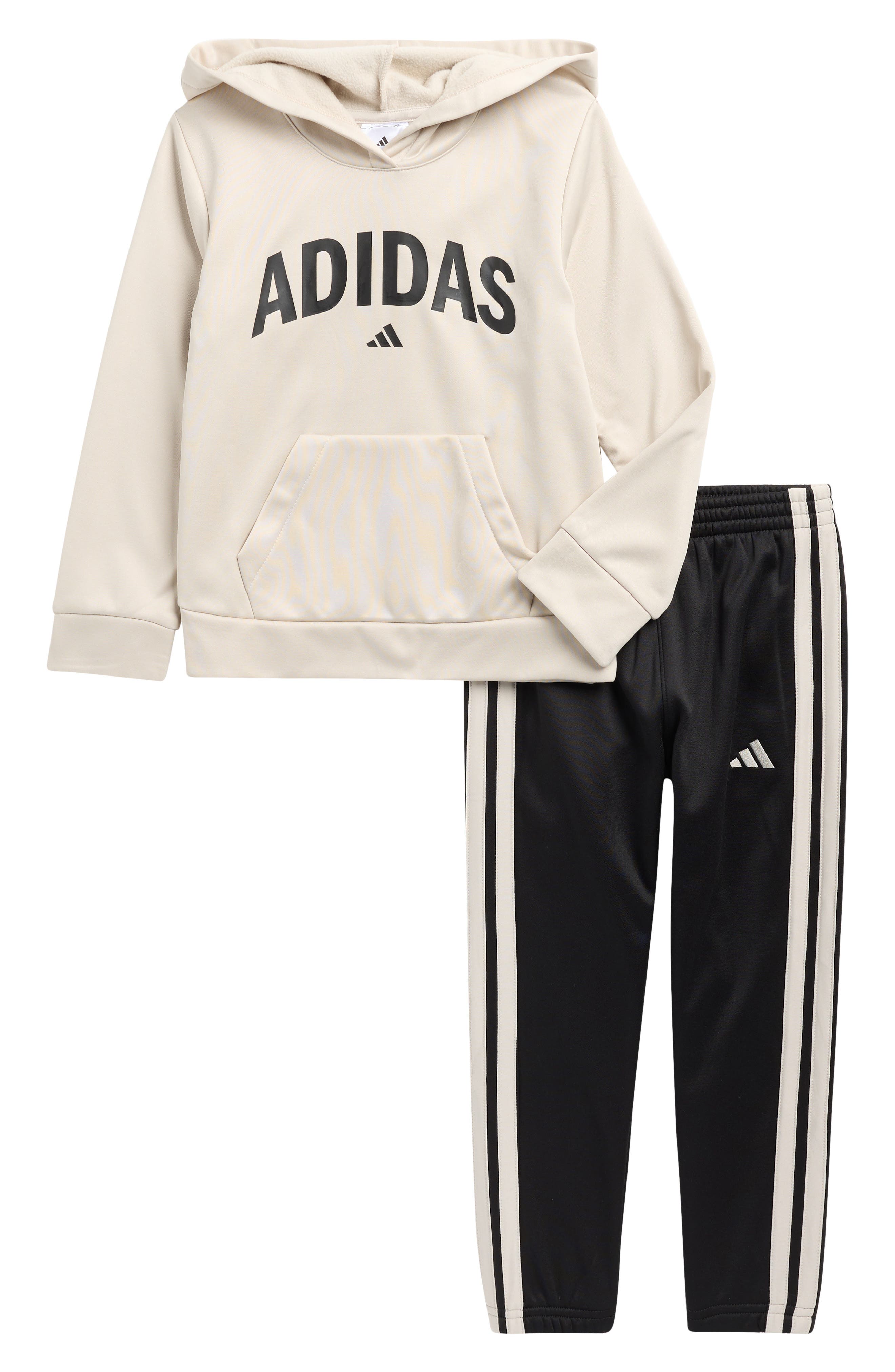 adidas Kids' Logo Fleece Graphic Hoodie