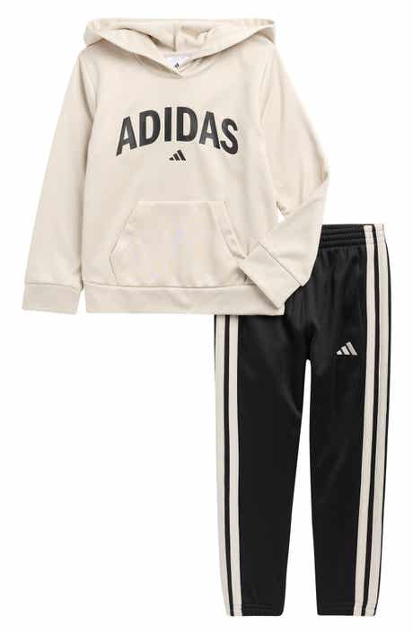 adidas Kids' Logo Fleece Graphic Hoodie