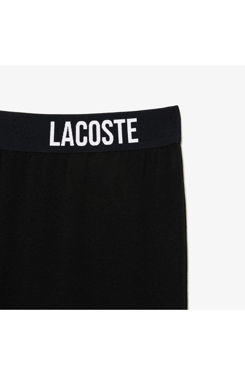 Lacoste Pajama Pants, Alternate, color, Black