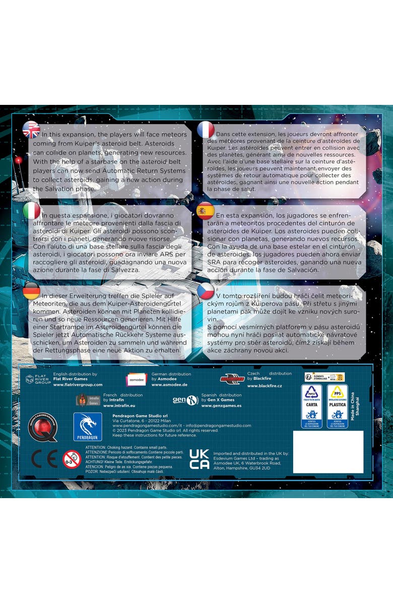 Pendragon Studios Starship Interstellar Danger From Kuiper Expansion, Alternate, color, Multicolored