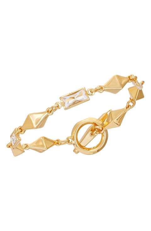 Baguette Toggle Bracelet