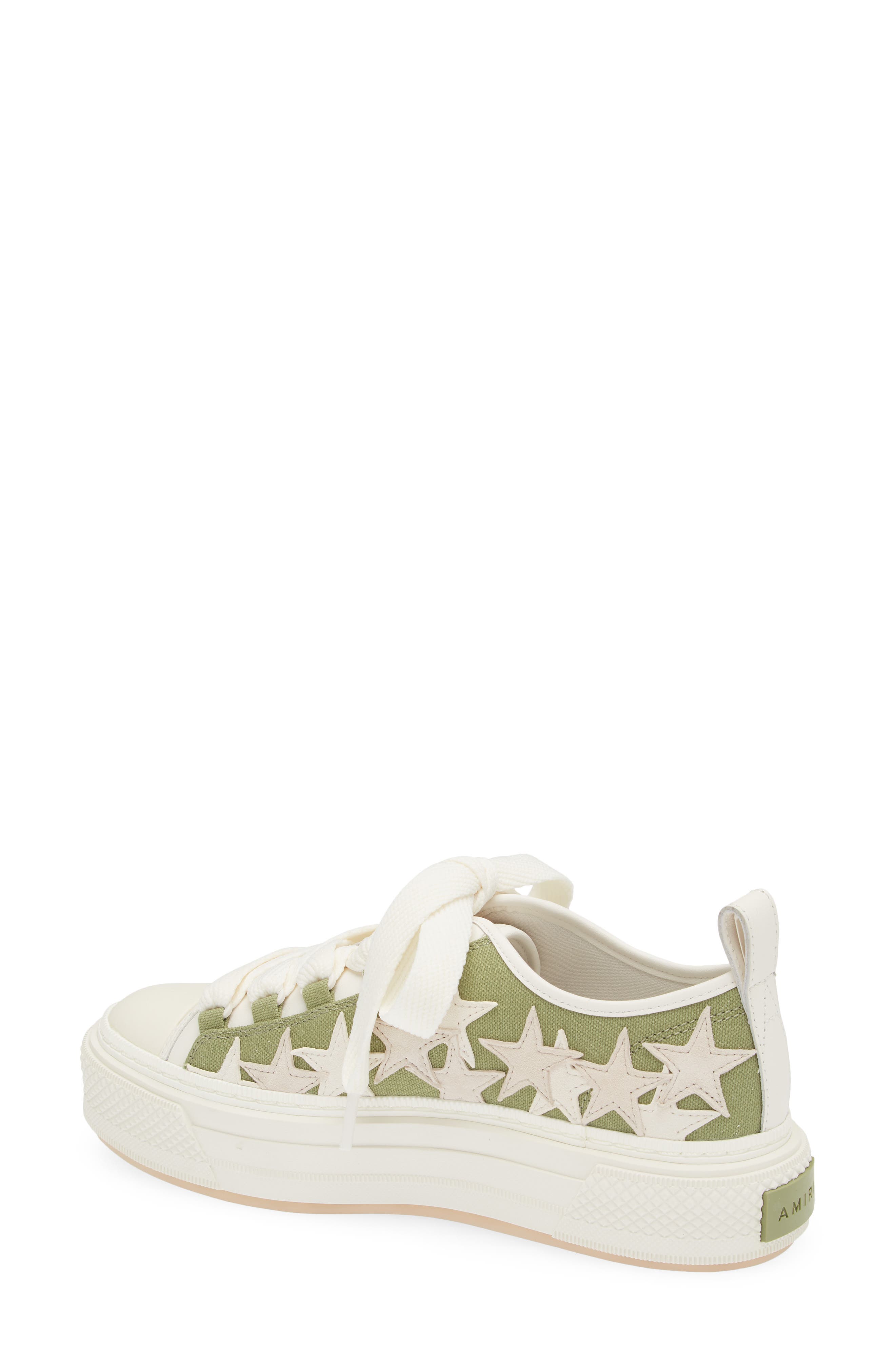 AMIRI Stars Court Sneaker, Alternate, color, Green