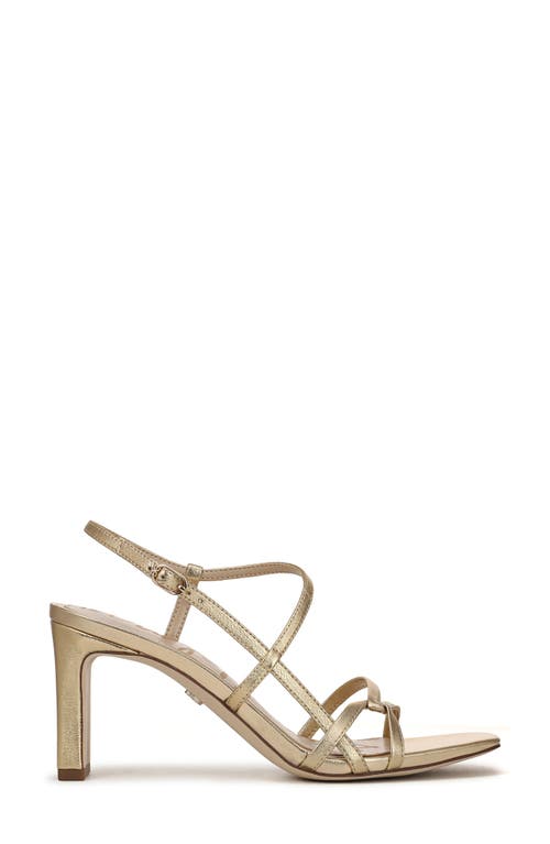 Sam Edelman Lilian Slingback Sandal In Soft Gold