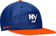 FANATICS Men's Fanatics Branded Royal/Orange New York Islanders Authentic Pro Alternate Logo Snapback Hat