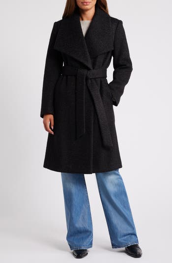 Longline wrap coat best sale