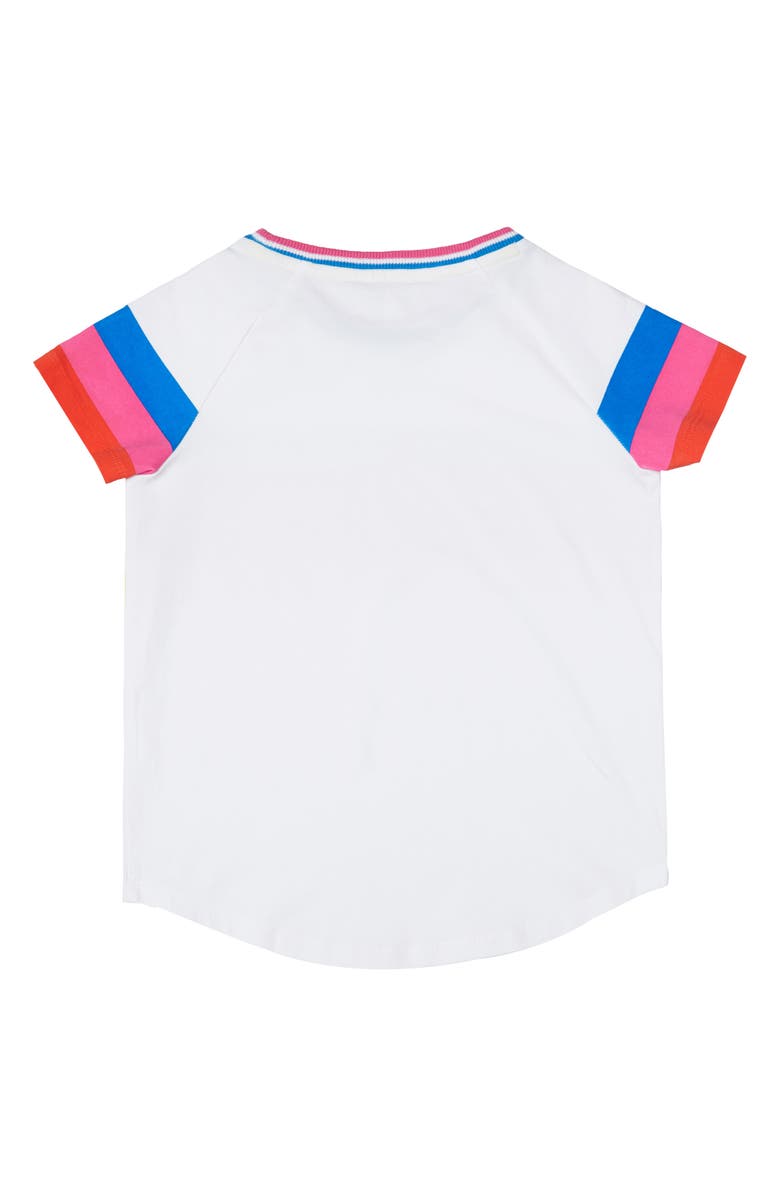 art & eden Kim Stripe Organic Cotton T-Shirt, Alternate, color, 