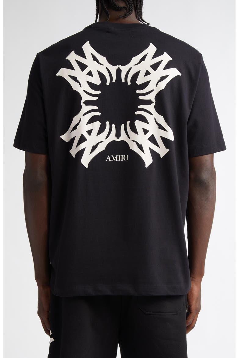 Quad Logo Cotton Graphic T-Shirt, Alternate, color, BLACK