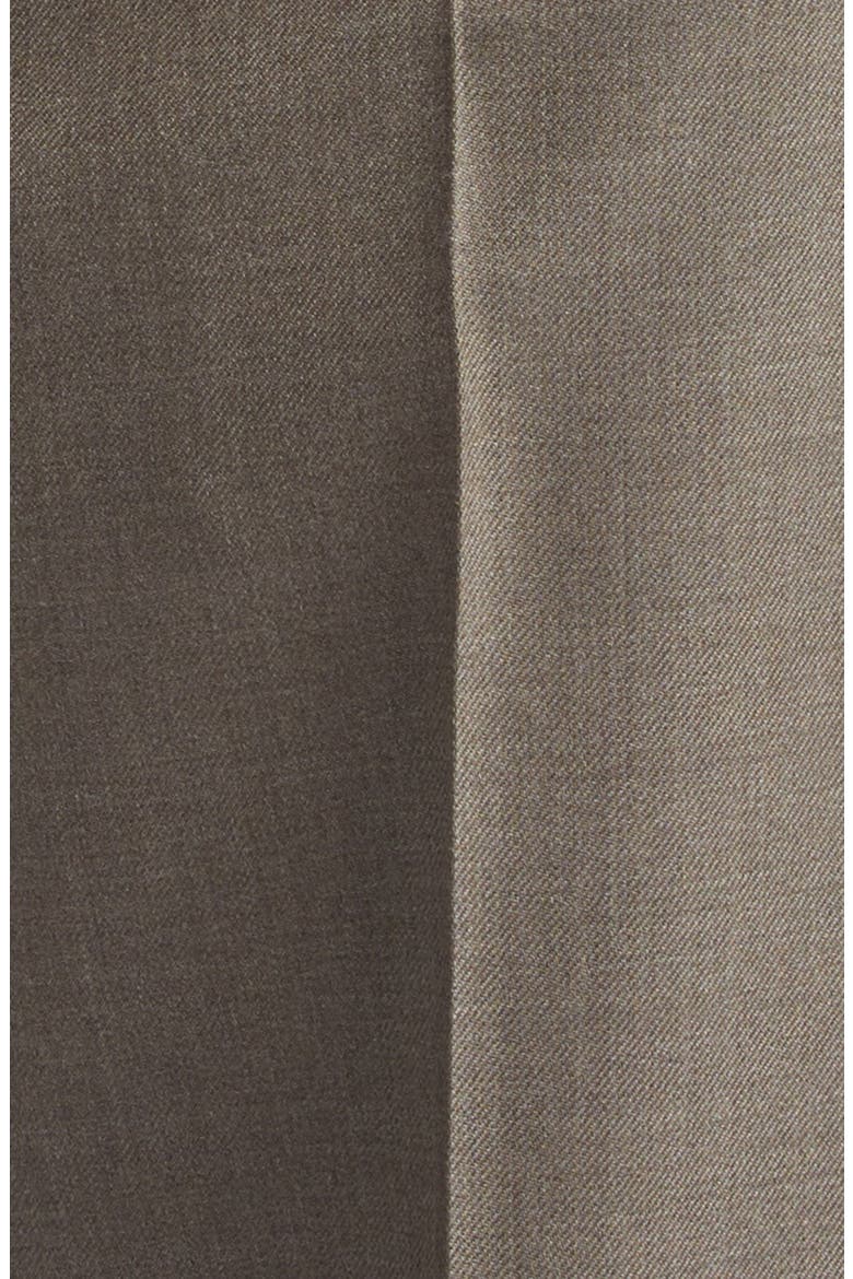 Wool Straight Leg Pants, Alternate, color, TAUPE CHINE