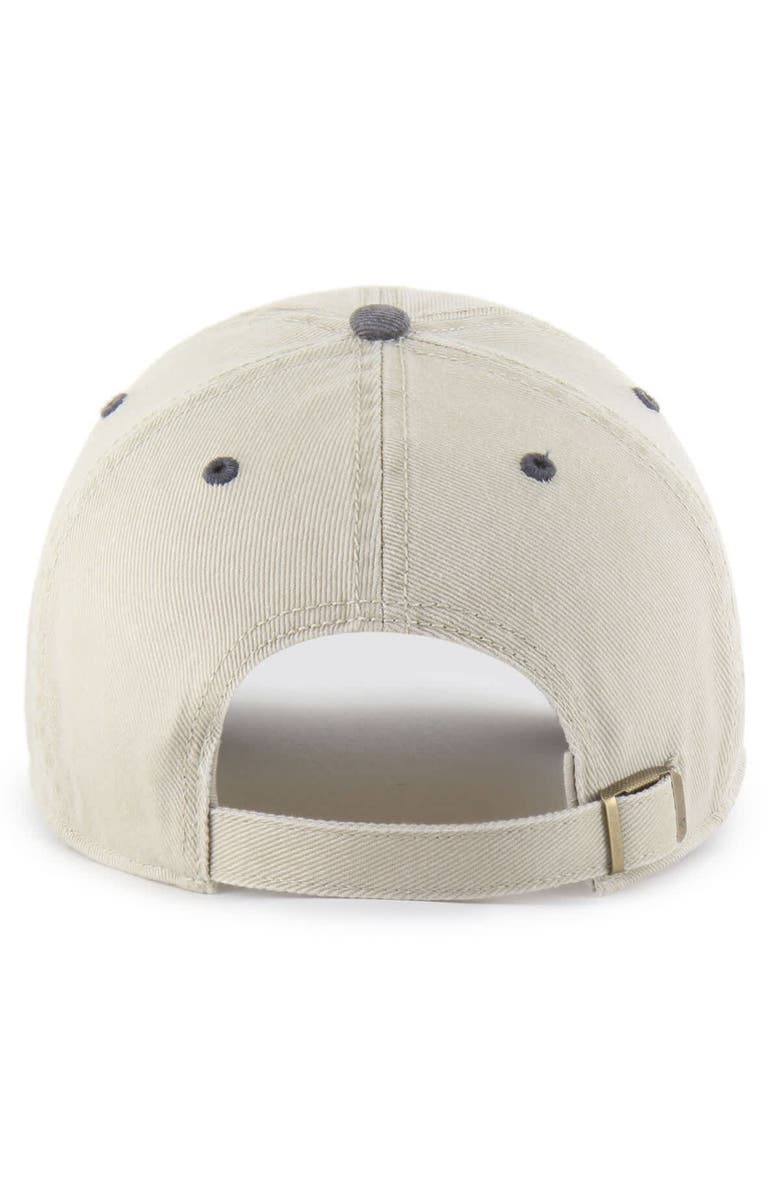 '47 Men's '47 Khaki Philadelphia Eagles Breaking Trail Clean Up Adjustable Hat, Alternate, color,