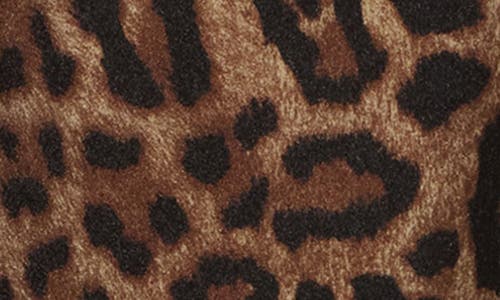 Afrm Los Angeles Leila Shiny Knit Bodycon Dress In Animal Print