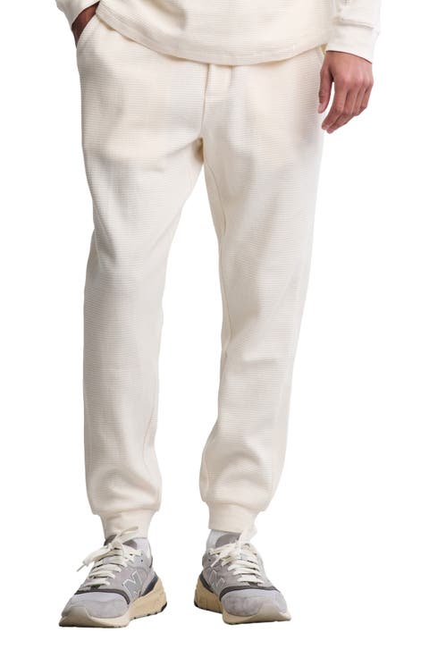 Waffle Knit Thermal Joggers