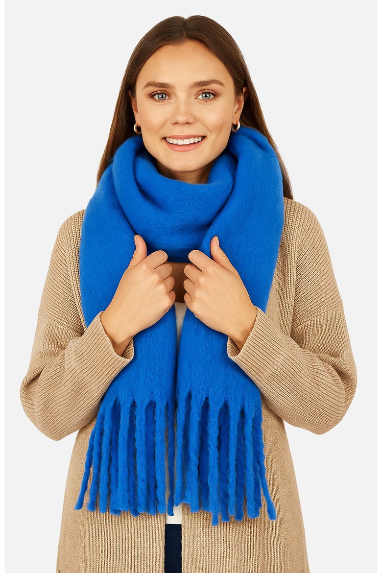Soft Touch Scarf, Alternate, color, Blue