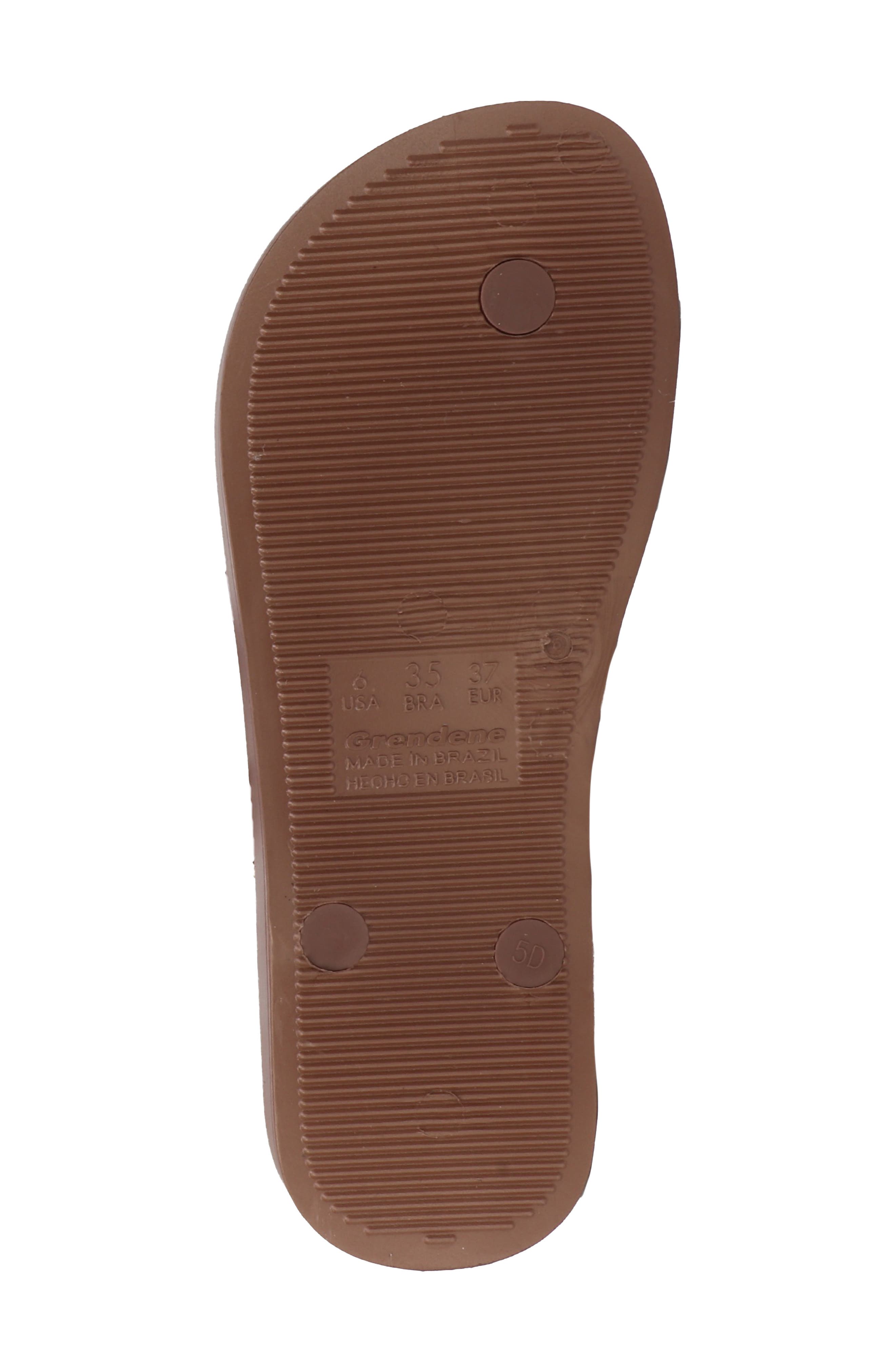 Anatomica Linea Flip Flop, Alternate, color, BROWN/BROWN/COPPER