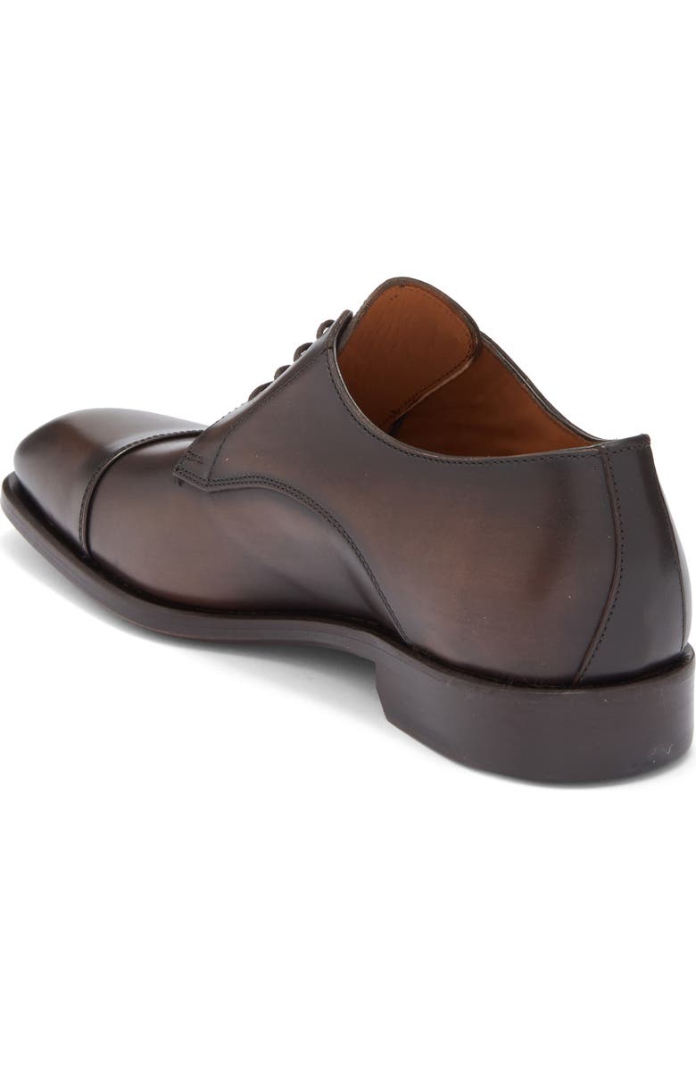 ANTONIO MAURIZI Cap Toe Derby, Alternate, color, Dark Brown