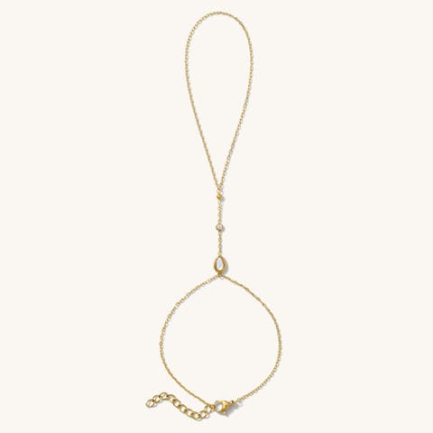 Mother of Pearl Hand Chain