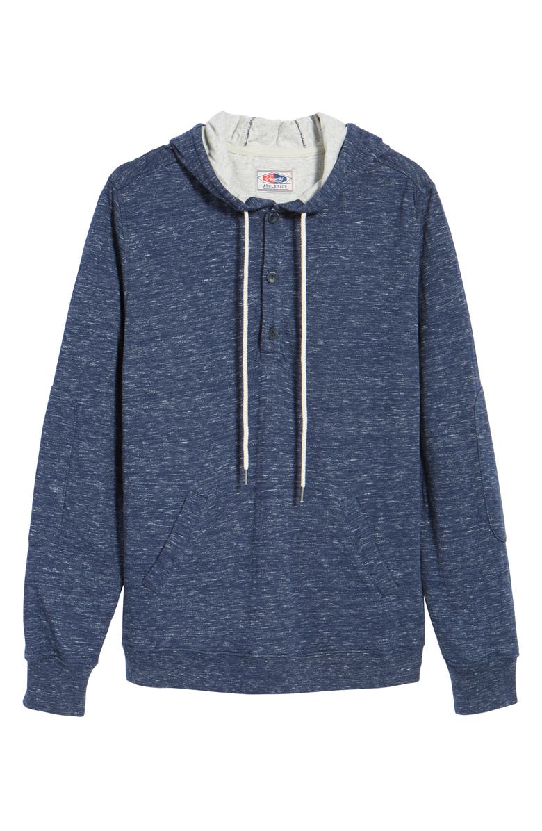 Grayers Blake Double Cloth Henley Hoodie, Alternate, color,