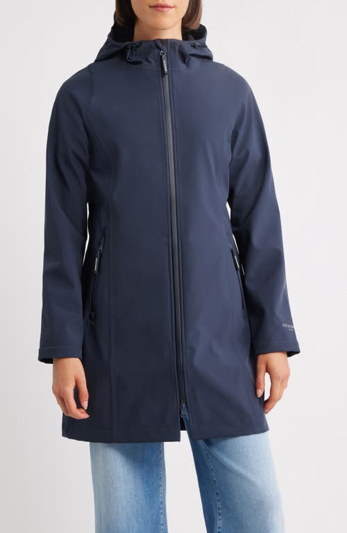 Ilse Jacobsen Daybreak Water Repellent Coat In Blue