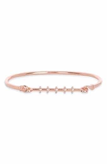 MESHMERISE Diamond Row Bangle Bracelet