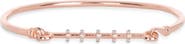 MESHMERISE Diamond Row Bangle Bracelet