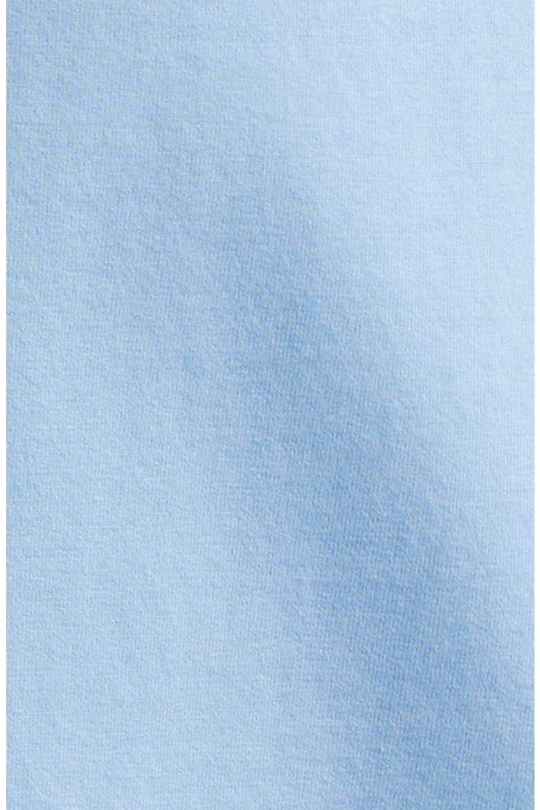 Miles OoohCotton® Solid Short Sleeve Button-Up Shirt, Alternate, color, AIR BLUE