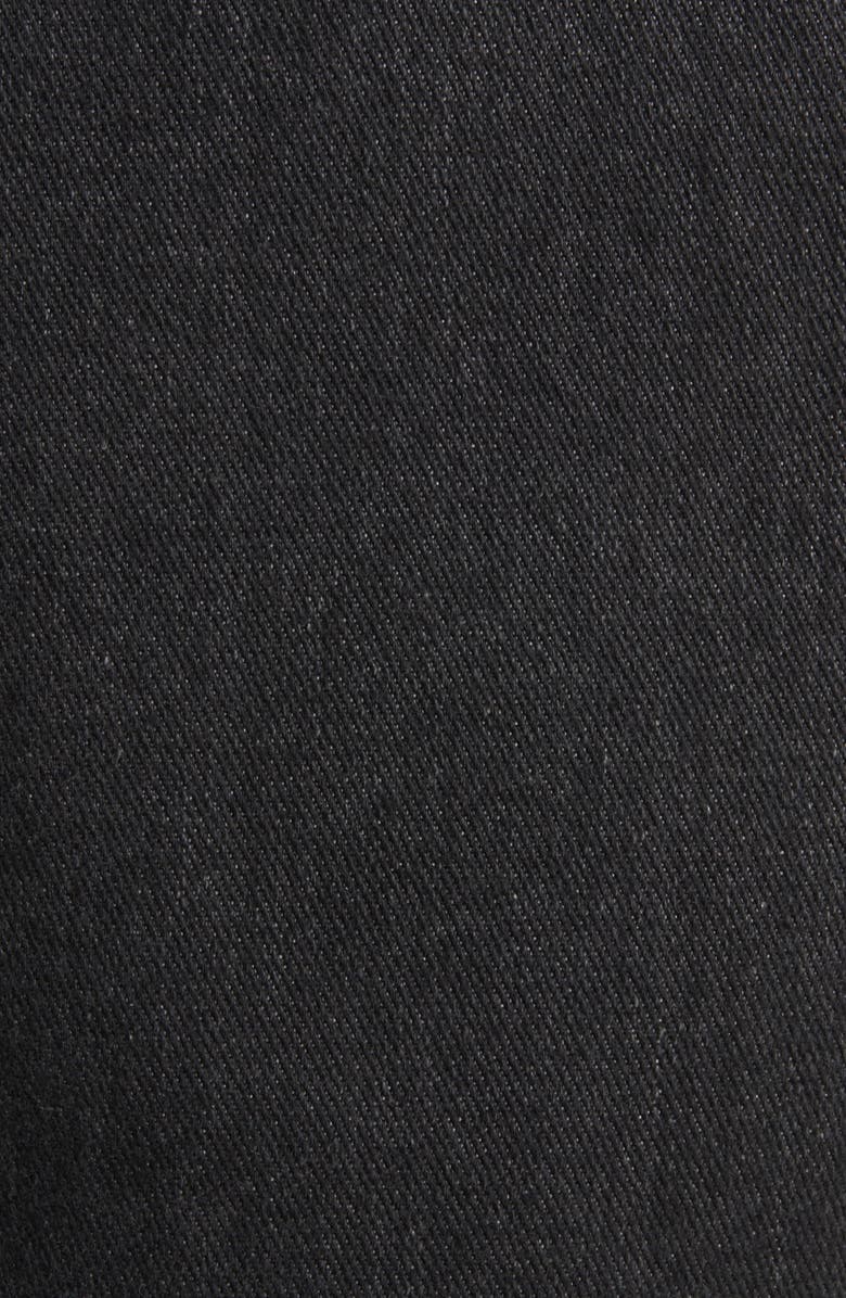 AG Caden High Waist Stretch Crop Slim Straight Leg Jeans, Alternate, color, Charcoal Stone