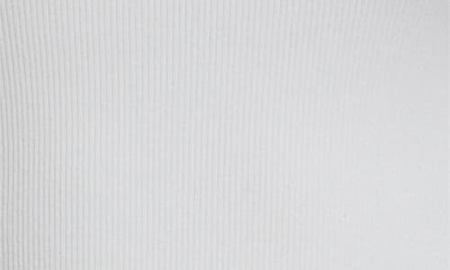 Open Edit Rib Short Sleeve Shirt In White