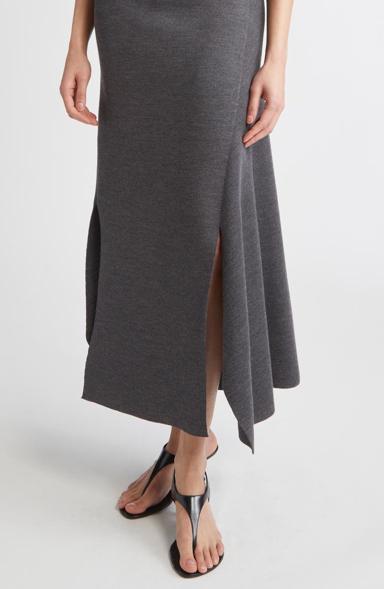 FFORME Clara Merino Wool Blend Knit Midi Dress, Alternate, color, Mid Grey Melange