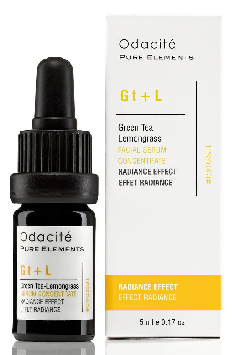 Odacité Gt + L Green Tea-Lemongrass Radiance Effect Serum Concentrate, Alternate, color, 