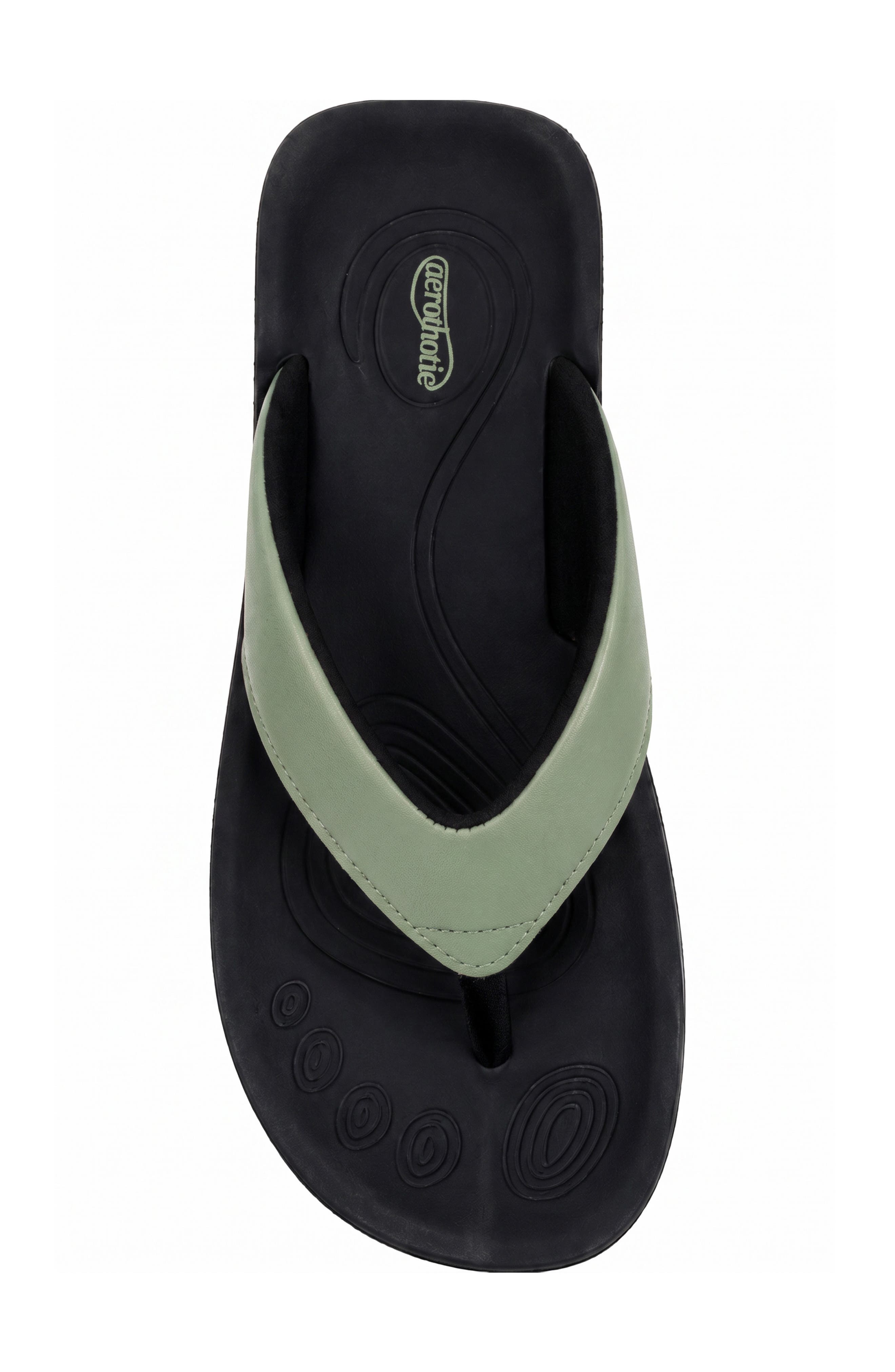 Flumen Flip Flop, Alternate, color, GREEN
