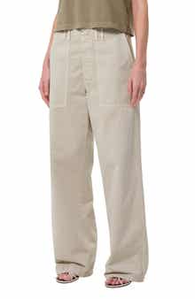 AGOLDE Yuna Low Rise Wide Leg Utility Pants