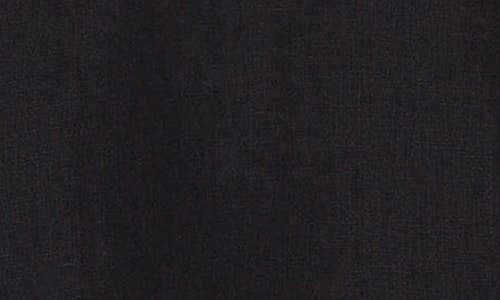 Madewell Pleated Linen Sleeveless Shell Top In Jet Black